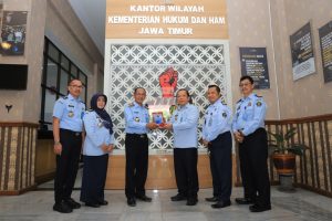 Menuju WBBM, Kanwil Bangka Belitung Studi Tiru ke Kemenkumham Jatim