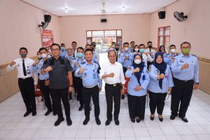 Beri Penguatan di Rutan Bangil, Kakanwil Tekankan Tiga Kunci Pemasyarakatan Maju