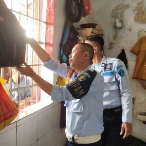 Tingkatkan Keamanan dan Ketertiban, Tim Satopspatnal Kembali Razia Blok Hunian