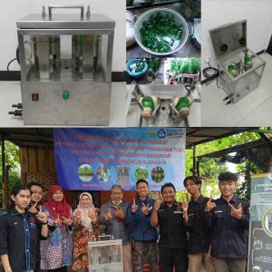 Inovasi Universitas Negeri Surabaya : Pembersih Botol Otomatis untuk Kemasan Produk Sirup Bogem Buah Mangrove
