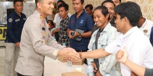 AKBP Siswantoro Ucapkan Selamat Hari Pers Nasional Kepada Wartawan Sampang Saat Ngopi Bareng Media
