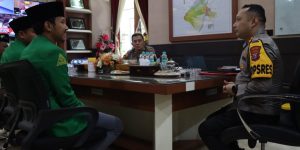 Kapolres Kediri Kota Gelar Silaturohim Sinergitas Antara PC GP Ansor dan Banser Kabupaten Kediri