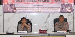 Kapolres Sampang Harapkan Operasi Bina Kusuma Semeru 2023 Di Kabuaten Sampang Berjalan Maksimal