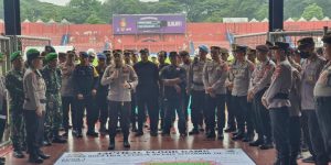Inilah Kekuatan Pengamanan Pertandingan Liga 1 Persik Vs Bali United