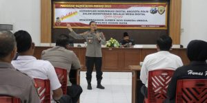 Bag Sumda Polres Kediri Kota Polda Jatim Adakan Kegiatan Kemampuan Komunikasi Digital Anggota Polri