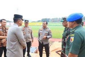 Kapolda Jatim Cek Gor Delta Sidoarjo, Pastikan Kesiapan Pengamanan Harlah Satu Abad NU