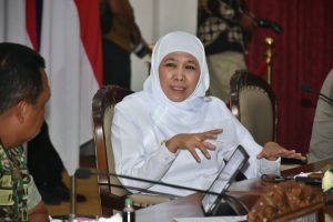 Gubernur Khofifah : Peringatan Puncak Harlah 1 Abad NU Bisa Diawali dan Diakhiri Sholawat