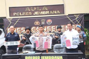 Satuan Reskrim Polres Jembrana Berhasil Ungkap Kasus Penipuan Melalui Transaksi Elektonik,Pelaku dikejar Sampai Sumatra Selatan
