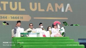Presiden RI Jokowi Buka Resepsi Satu Abad NU di Sidoarjo