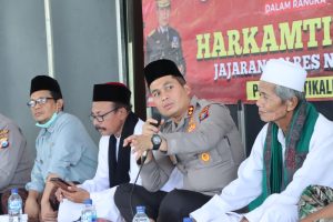 Jum’at Curhat, Kapolres Nganjuk Dimintai Bantuan Rambu Lalu Lintas