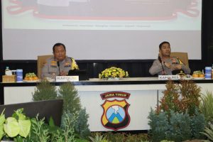 Kapolda Jatim Berikan Motivasi Personel Polres Pasuruan Kota