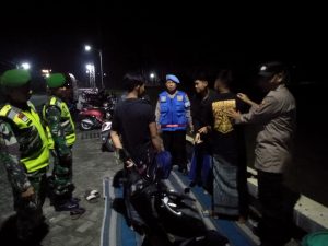Sinergitas Jaga Kamtibmas, Polres Tulungagung Gelar Patroli Gabungan