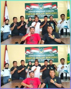 Partai Bulan Bintang Menggelar Rapat Internal di Kantor Cabang Banyuwangi