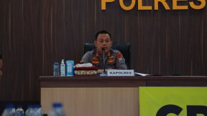 Kapolres Gresik Minta Jajaran Polres Untuk Tindak Tegas Debt Collector