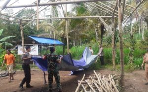 Kompak, Polisi dan Muspika Bongkar Arena Judi Sabung Ayam di Gedangan Malang
