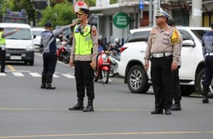 Kapolres Buleleng Pimpin Langsung PAM Kedatangan RI I.