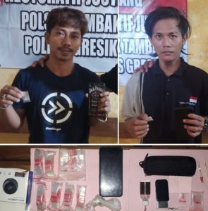 Dua Pemuda asal Bawean Diringkus saat Bawa Sabu di Warung Kopi