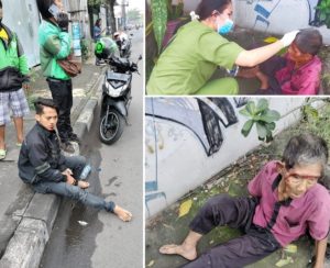 Seorang Pengemudi Motor Ngebut, Tabrak Kakek – Kakek di Kedung Cowek