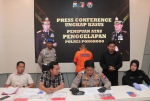 Polres Ponorogo Berhasil Amankan Pelaku Tipu Gelap Bermodus Jual Beli Kendaraan