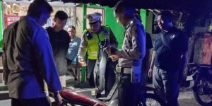 Antisipasi Gangguan Kamtibmas , Polsek Kertosono Gelar Razia Sajam