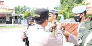 Apel Gelar Pasukan, Polres Bangkalan Bakal Tindak Pelanggaran Dalam Operasi Keselamatan Semeru 2023