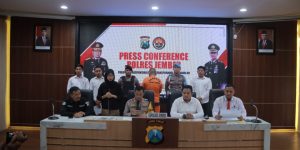 Polres Jember Berhasil Ungkap Pelaku Pembunuhan Sumberbaru, Motif Sakit Hati