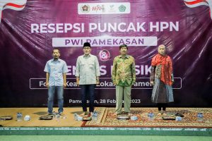 HADIRI RESEPSI HPN 2023, INI PESAN BUPATI PAMEKASAN KEPADA WARTAWAN