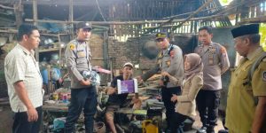 Polresta Banyuwangi Peduli Difabel, Salurkan Bantuan Kursi Roda