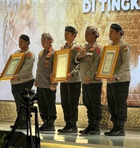 Karo Log Polda Bali Raih Penghargaan Kapolri 2023.