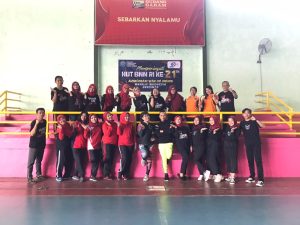 Dalam Rangka Hari Jadi BNN RI Ke-21, Kepala Bapas Kediri Bersama Jajaran Ikuti Giat Senam Aerobik dan Olahraga Bersama BNN Kota Kediri