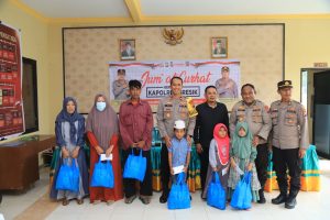 Serap Aspirasi Masyarakat,Polres Gresik Gelar Jumat Curhat di Desa Kedanyang