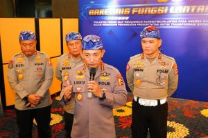 Arahan Kapolri di Rakernis Korlantas: Wujudkan Mudik Aman hingga Tingkatkan Pelayanan Publik