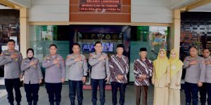 Evaluasi dan Prasarana Polri Untuk Pam Obvit dalam rangka Pemilu 2024 Oleh Tim Puslitbang Polri Di Polres Lamongan