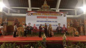 Pisah Sambut Kapolres Tabanan Berlangsung Di Gedung Kesenian I Ketut Maria