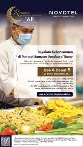 Heritage Novotel Samator Hidangakan Legendaris saat Berbuka Puasa di Ramadan, Dengan Bernostalgia Aneka Hidangan