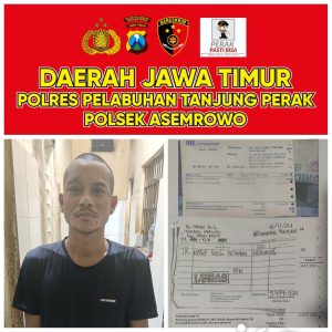 Seorang Pelaku Pencurian Kabel Las Dibekuk Polisi