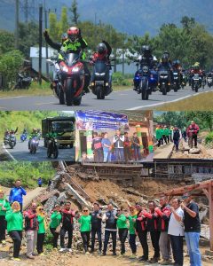 Peringati HBP ke 59 Lapas I Madiun Adakan Touring dan Baksos Pemasyarakatan Peduli Lingkungan Sekorwil Madiun