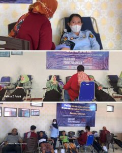 Hari Bhakti Pemasyarakatan, Rutan Sumenep Adakan Aksi Donor Darah