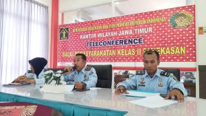 BAPAS PAMEKASAN HADIRI KEGIATAN INSPEKTUR JENDERAL KEMENKUMHAM