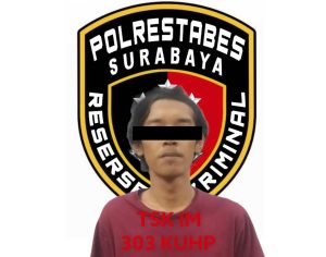 Asyik Main di Warkop, Pelaku Judi Online Jenis Slot Berhasil Diringkus Satreskrim Polrestabes Surabaya