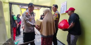 Polresta Malang Kota Salurkan Bantuan Untuk Korban Kebakaran