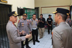 Kapolres Gresik Tinjau Polsek di Wilayah Selatan, ini tujuannya