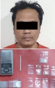 9 Poket Sabu Berhasil Diamankan Polres Tanjung Perak Dari Seorang Pelaku Asal Gundih di Kos-Kosannya