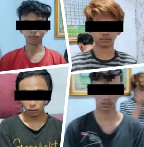 Kasus 4 Remaja Yang Melakukan bullying, Kini Ditahan di Polres Pasuruan
