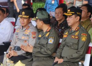 Kapolda Bali Hadiri HUT Ke-73 Satpol PP, HUT Ke-61 Satuan Perlindungan Masyarakat dan HUT Ke-104 Pemadam Kebakaran Dan Penyelamatan