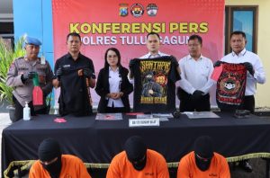 Polres Tulungagung Amankan Tujuh Oknum Pesilat Diduga Terlibat Penganiayaan