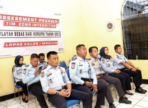 Tim ZI Lapas Kelas I Madiun Ikuti Penguatan Pembangunan ZI dan RB Tahun 2023