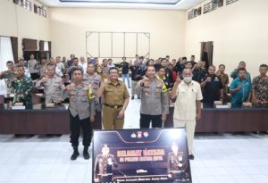 Polres Blitar Kota Gandeng Perguruan Silat Jaga Kamtibmas di Bulan Ramadhan