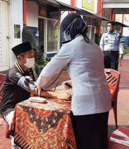 Jaga Fisik dan Psikologis kelompok Berkebutuhan Khusus, Lapas Kediri Rutin adakan Kegiatan Posyandu