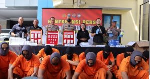 Polres Tulungagung Berhasil Ungkap 189 Kasus pada Operasi Pekat Semeru 2023